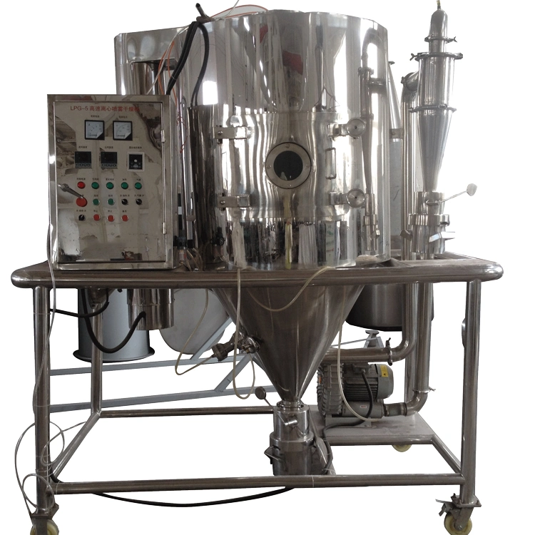 LPG-5 Model SUS304 Lab Use Spraying Equipment Centrifugal Liquid Resin Cheap Spray Dryer Easy to Operate