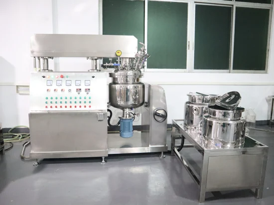Machine d'émulsification homogène sous vide agitateur de cosmétiques mélangeur d'émulsification d'écran solaire/machine de mélangeur