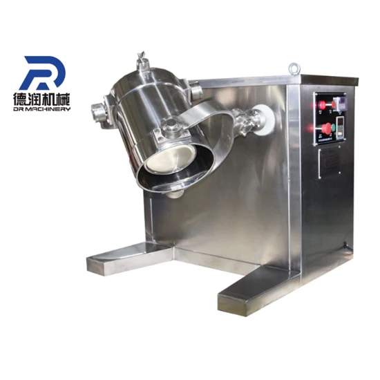 Sbh-200 SS304 SS316 Fabrication d'acier inoxydable Machines pharmaceutiques de mélangeur de mouvement tridimensionnel